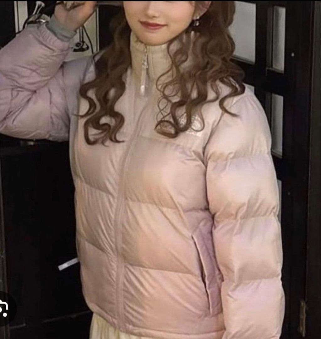 THE NORTH FACE ピンク ダウンジャケット 韓国限定 ヌプシ L