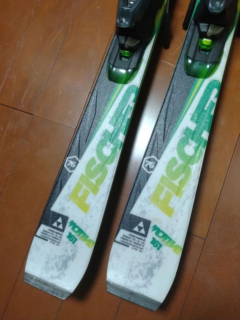 【美品☆】161cm　FISCHERスキー板セット♪　送料無料！