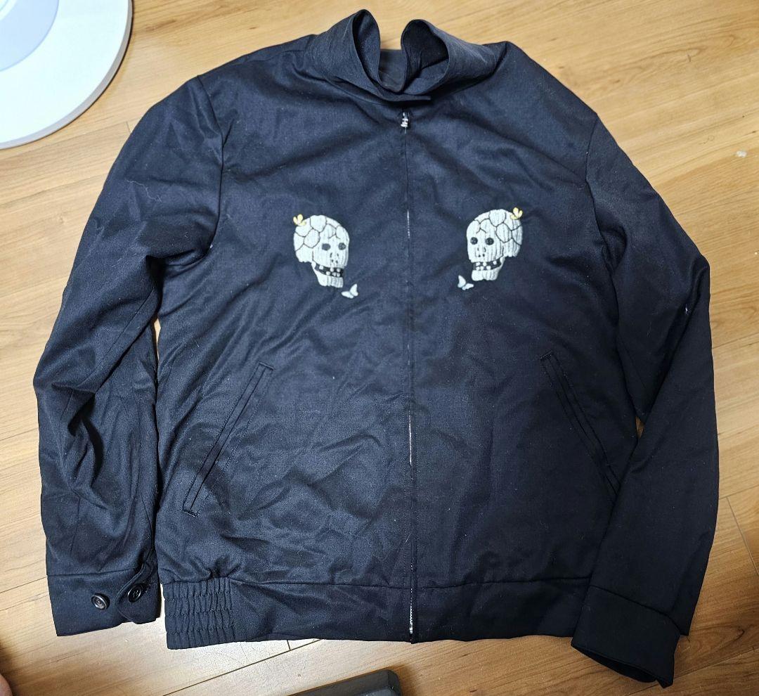 骸骨と蜘蛛の巣　John UNDERCOVER スカル刺繍　size 2