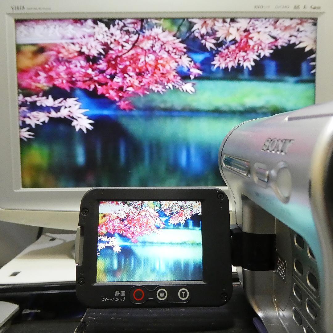 動作良好ソニー CCD-TRV126VideoHi8ビデオカメラ DVD化に最適