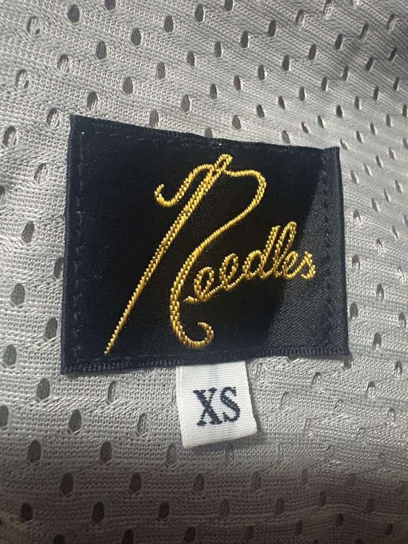 Needles★TRACK PANT POLY SMOOTHホワイト/ピンクXS