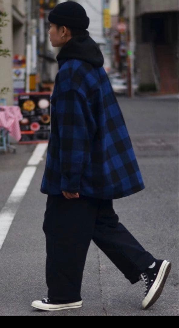 COOTIE BUFFALO CPO JACKET チェックジャケット