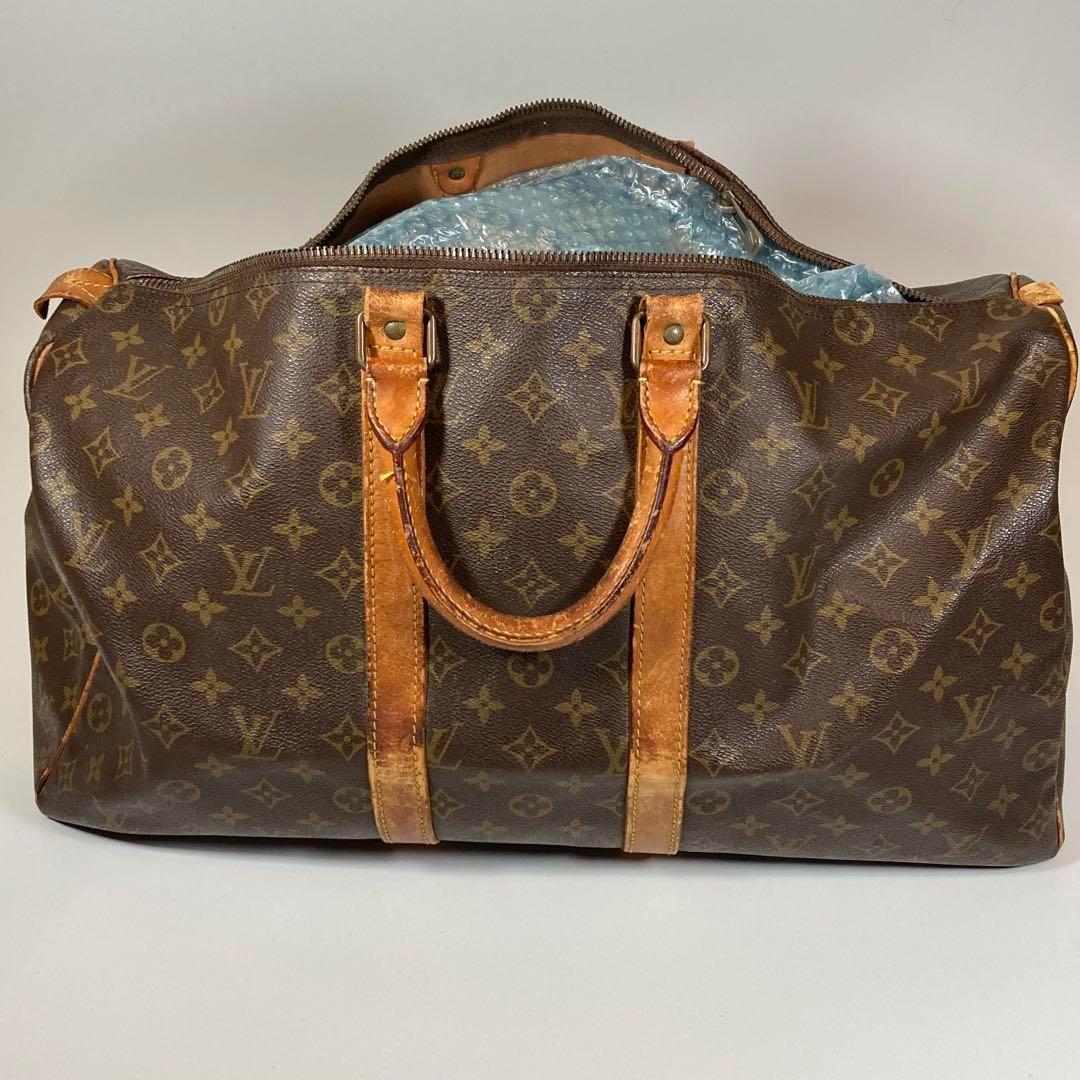 LOUIS VUITTONルイヴィトン キーポル50 ボストンバッグ モノグラム