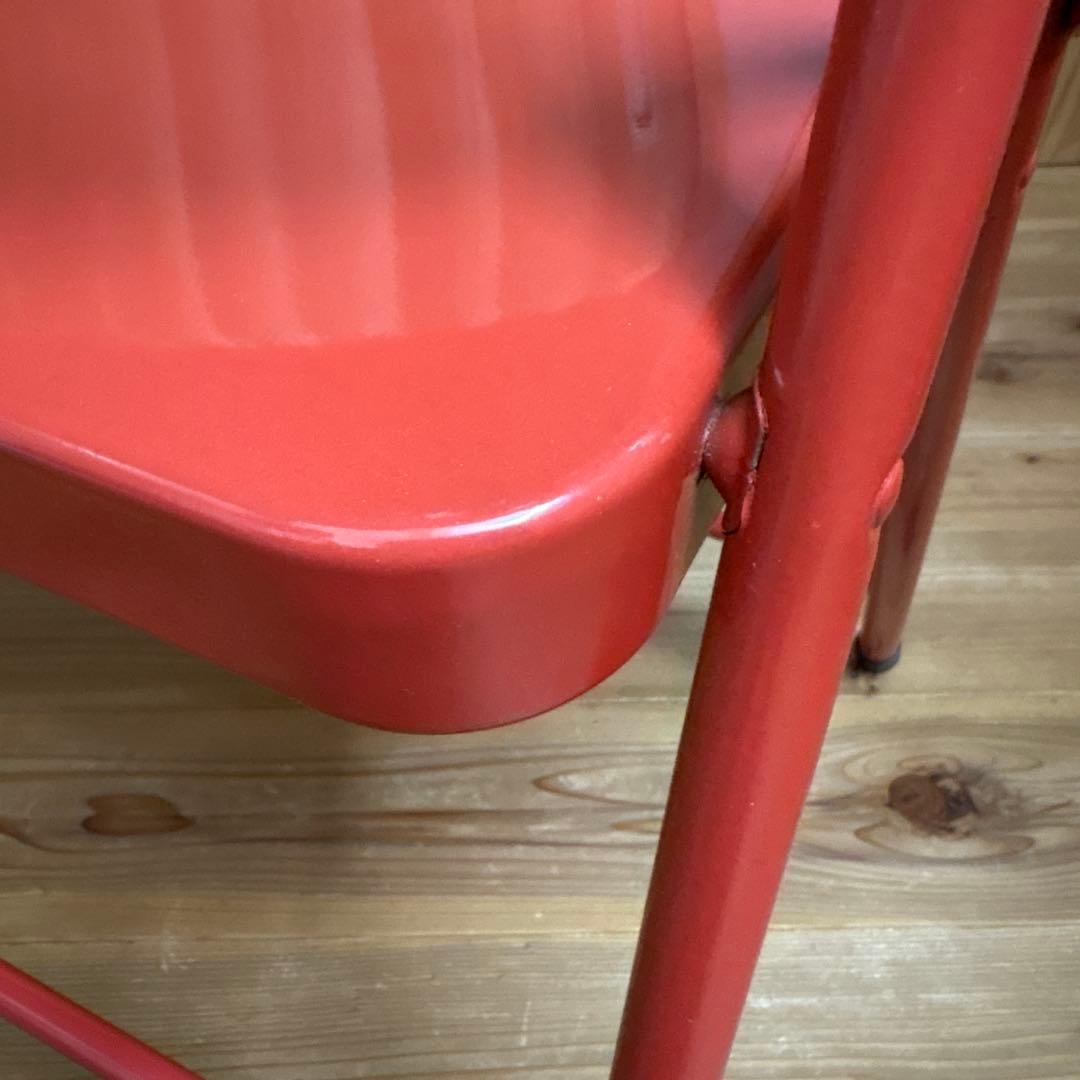 Supreme l Folding Chair パイプ椅子　赤