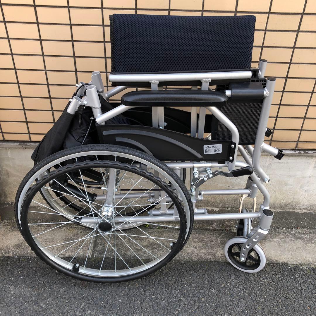 Hill Stone 自走用車椅子 ネイビー