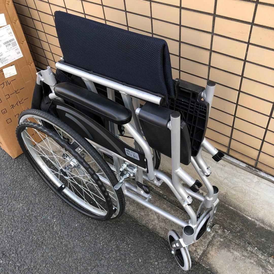 Hill Stone 自走用車椅子 ネイビー