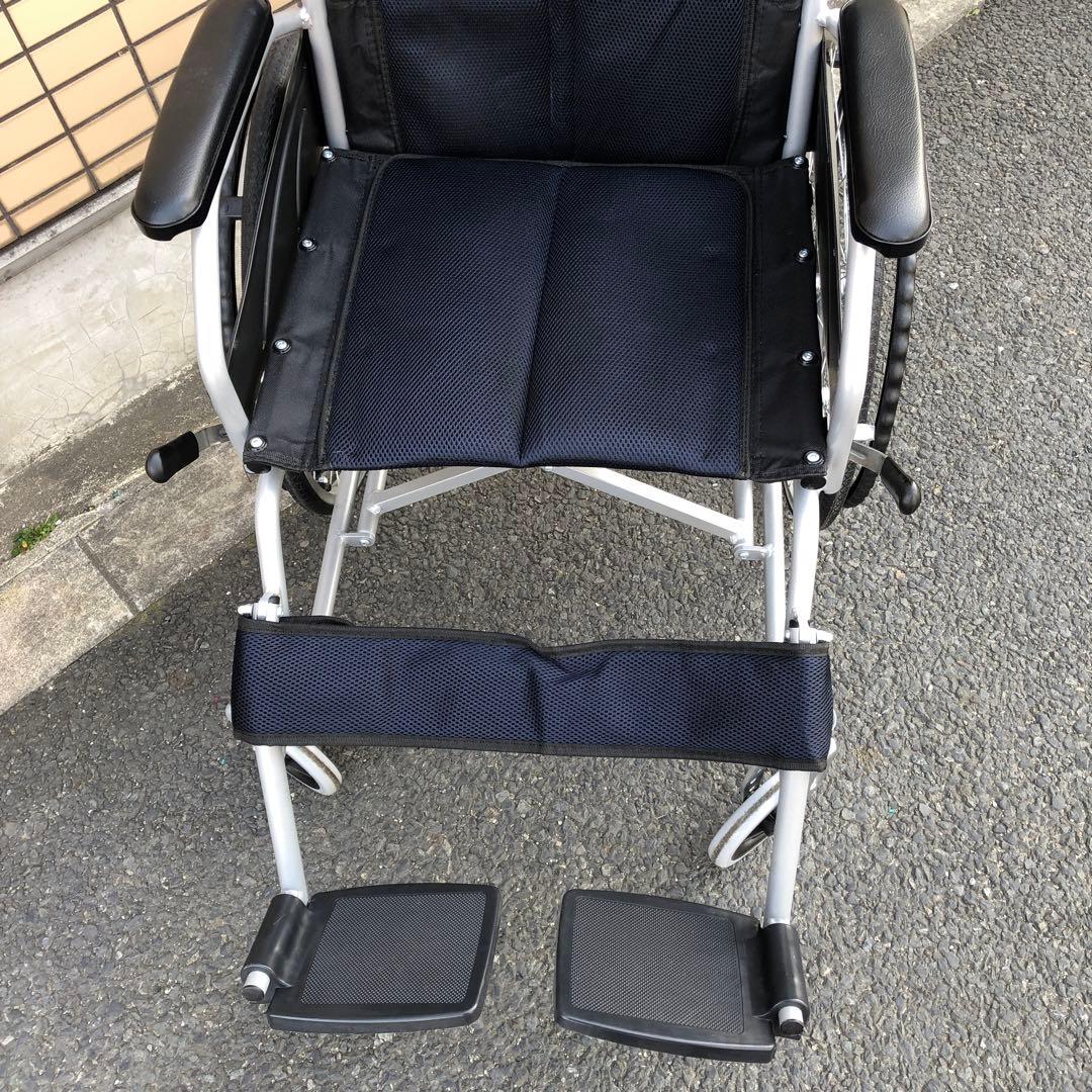 Hill Stone 自走用車椅子 ネイビー