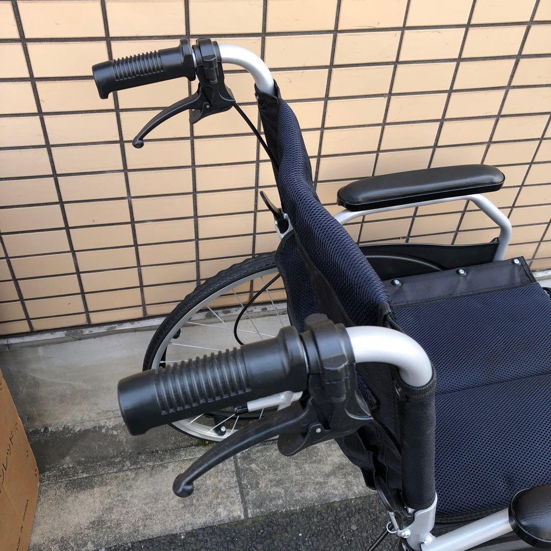 Hill Stone 自走用車椅子 ネイビー