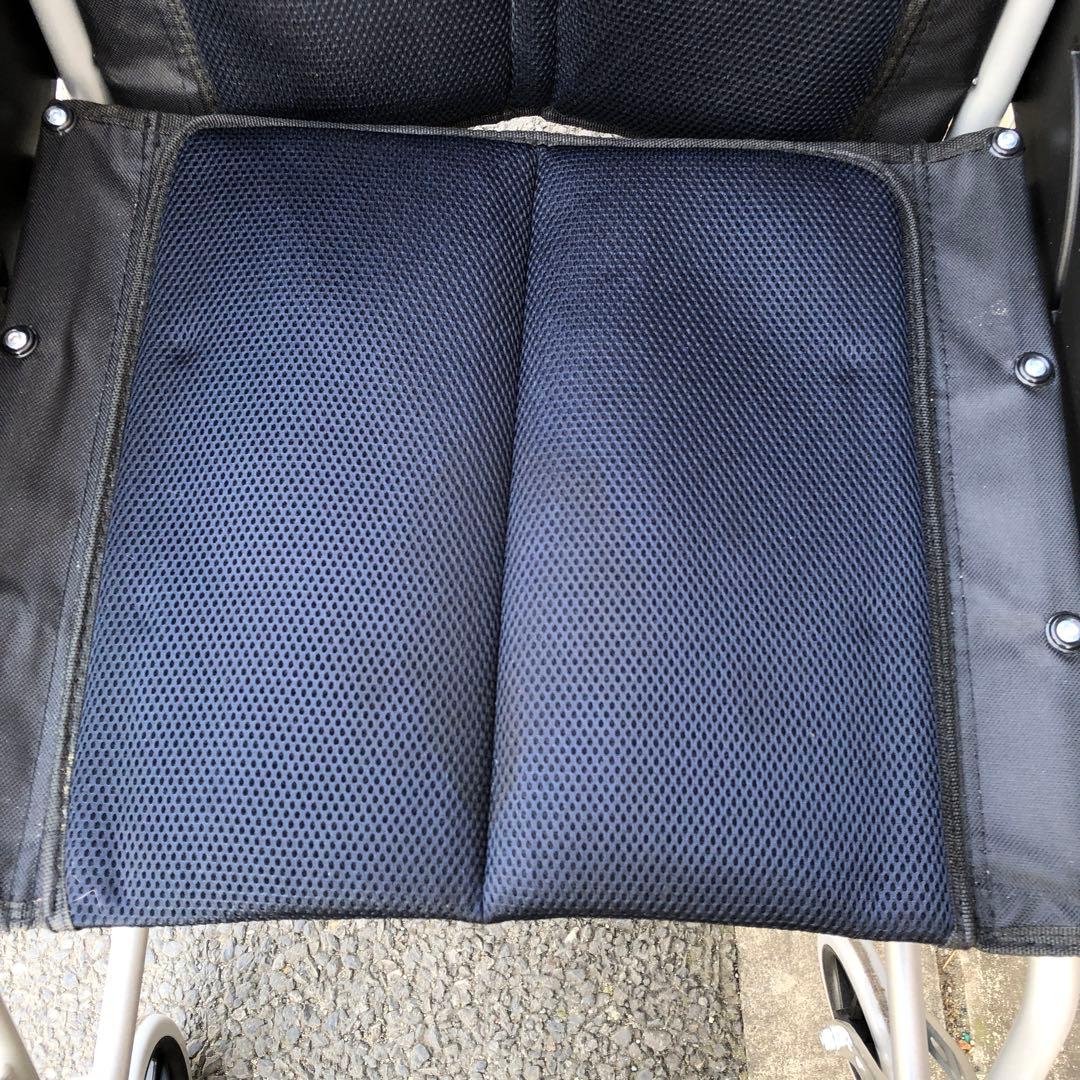 Hill Stone 自走用車椅子 ネイビー