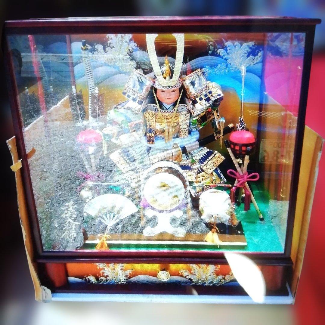 豪華な五月人形 伝統的な武士の姿、子供、男の子、節句、お祝い