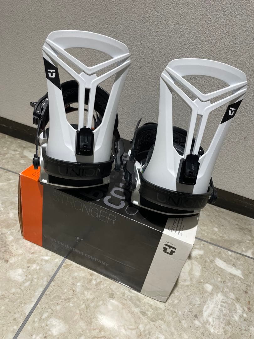 UNION FLITE PRO スノーボード ビンディング ホワイト　S