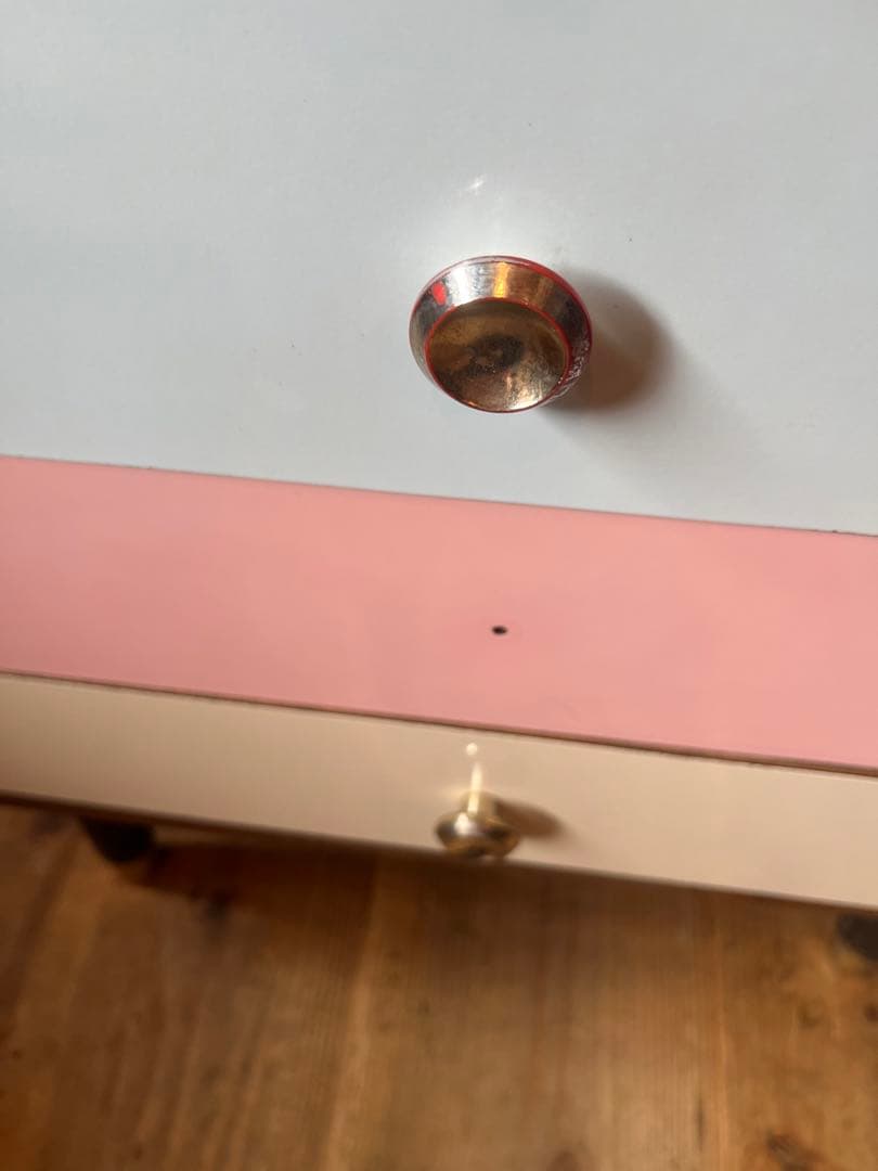 電話台 チェスト 昭和レトロ レトロポップ インテリア 当時物 収納棚