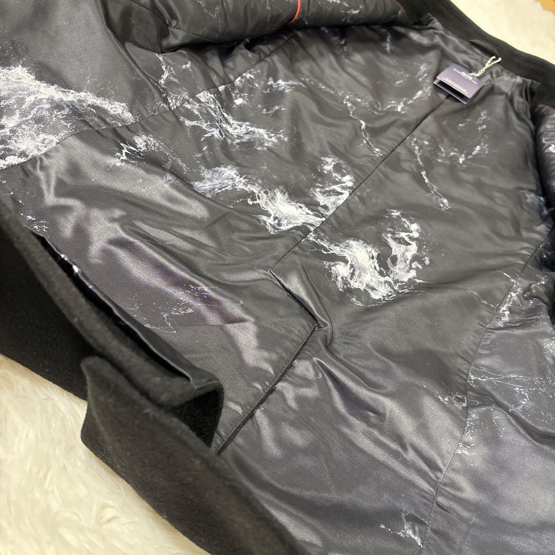 未使用 ROBERT CAVANI カシミヤ100 チェスターコート ブラック