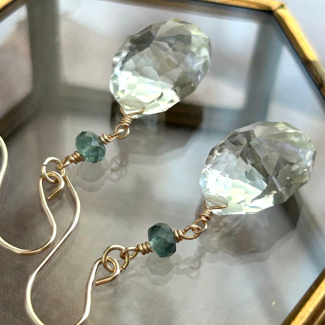 専用④✳︎グリーンアメジストコンケーブカット　他