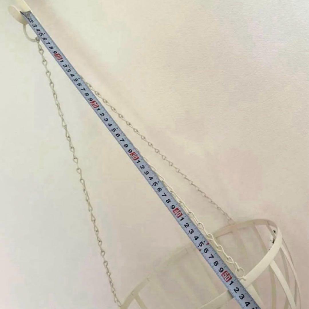 アイアン フラワーハンギングバスケット 2個セット　ガーデン　ガーデニング雑貨
