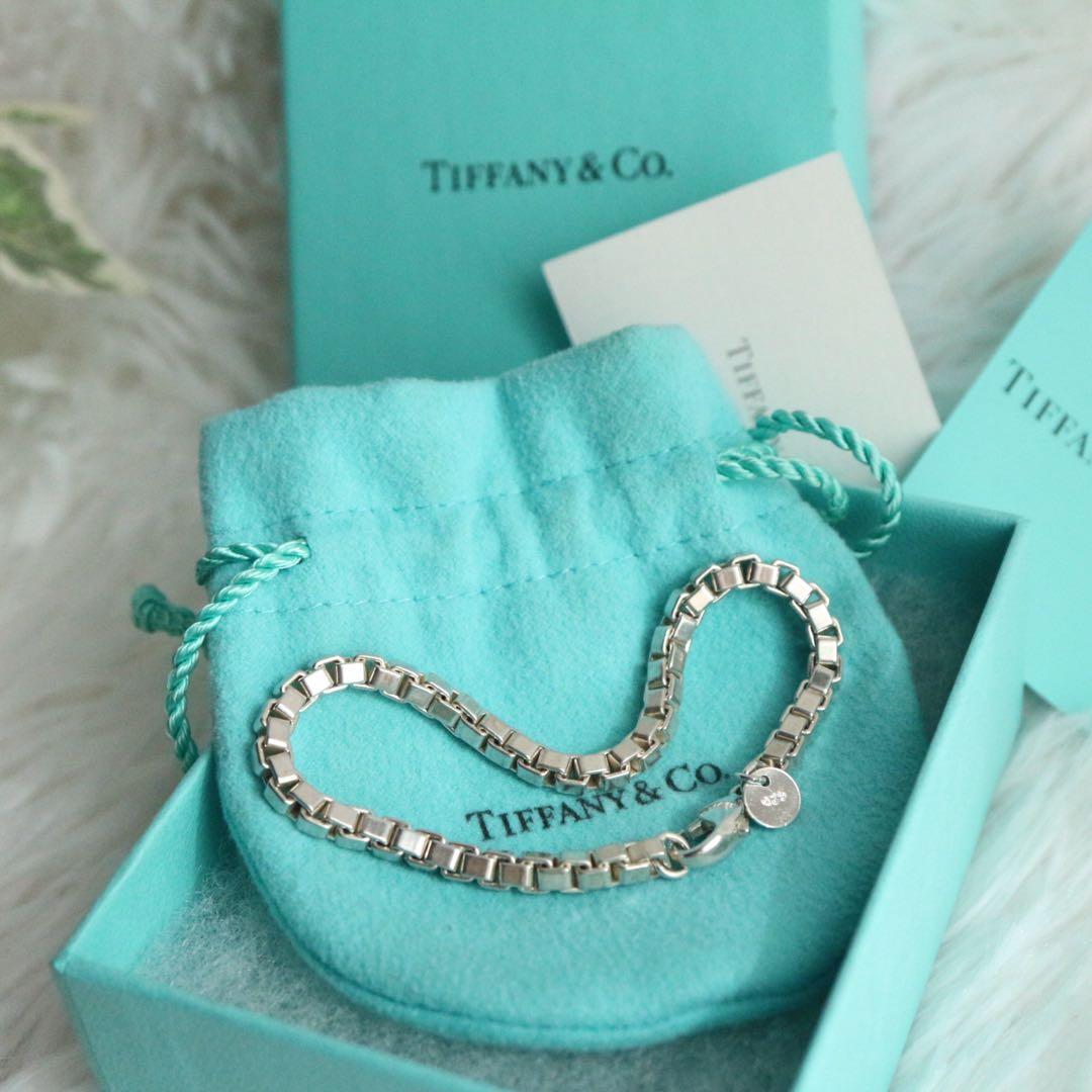 美品✨箱袋付き✨ティファニー ベネチアン リンク ブレスレット