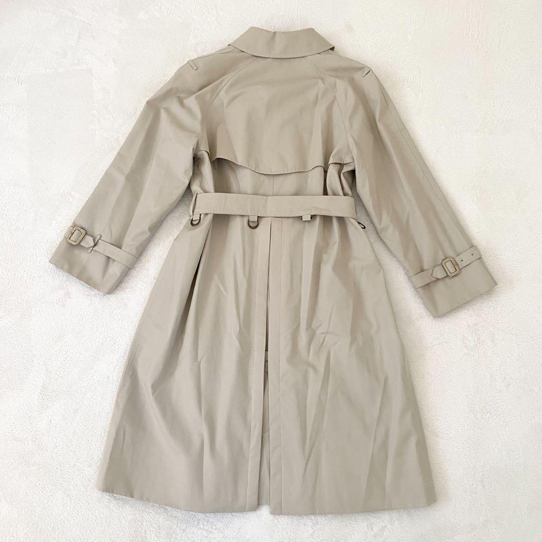 極美品　Burberry トレンチコート　ハニーベージュ　ノバチェック　マキシ丈