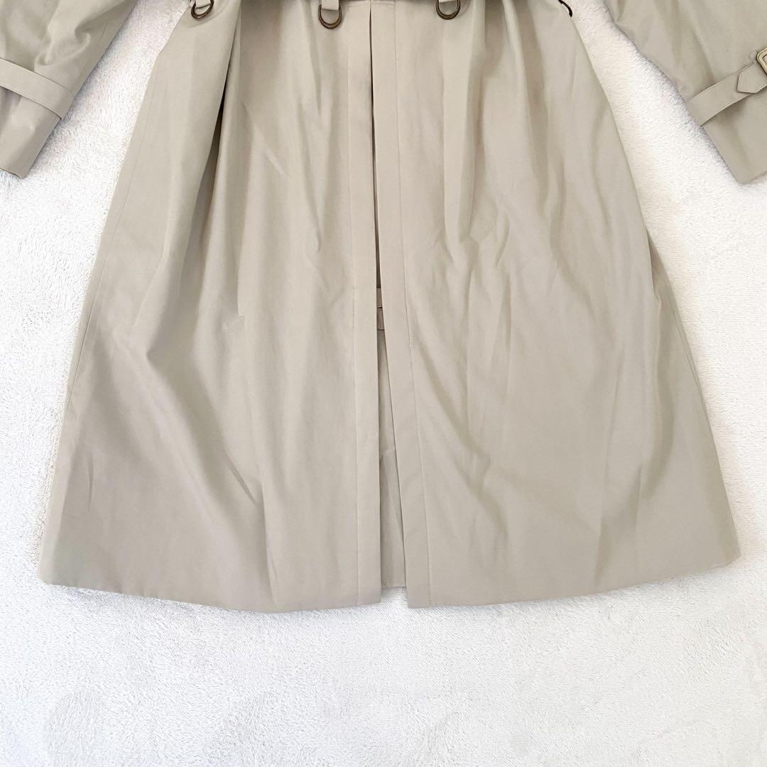 極美品　Burberry トレンチコート　ハニーベージュ　ノバチェック　マキシ丈