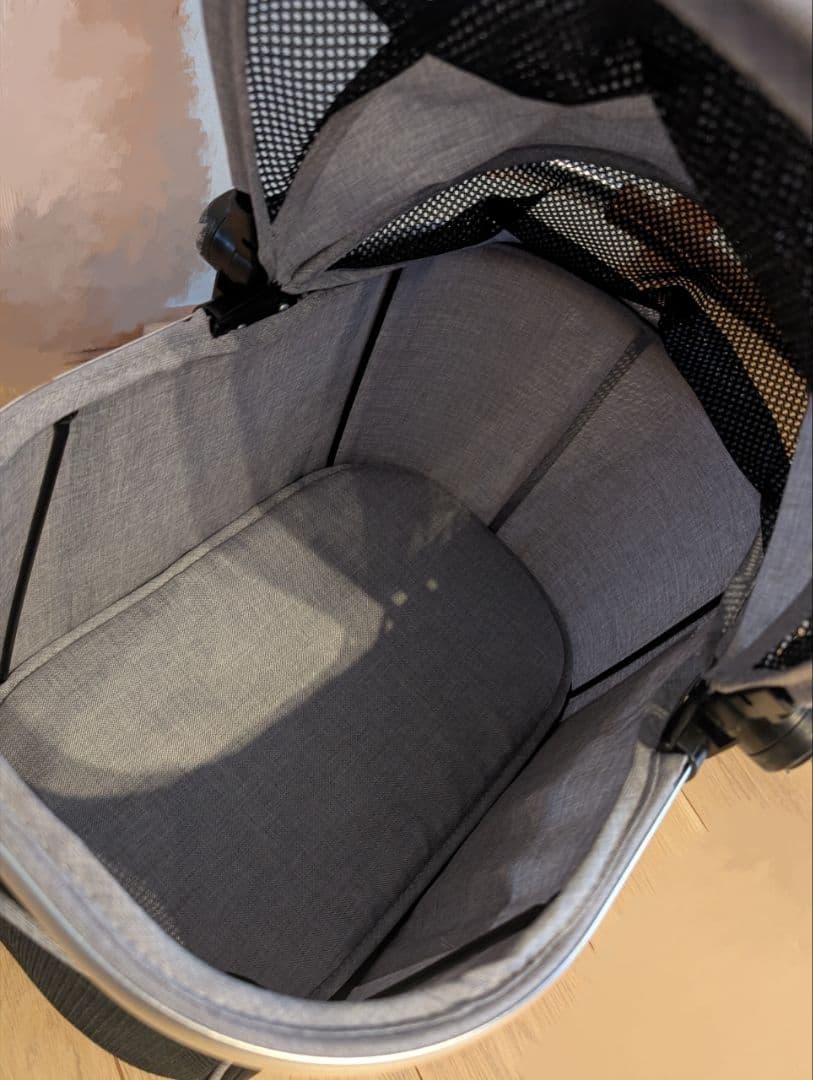 【一度使用美品】CAINZ カインズ　電車に乗せられるペットカート