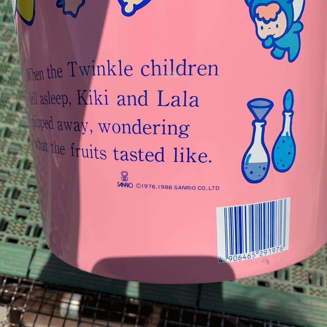 トゥインクルスターズ　キキララ　サンリオ　ゴミ箱　②