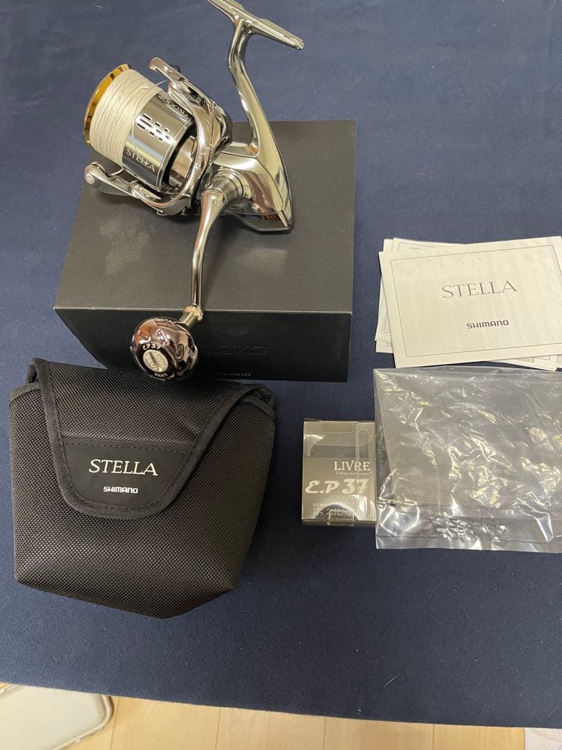 SHIMANO 18STELLA 4000XG LIVREカスタムノブ