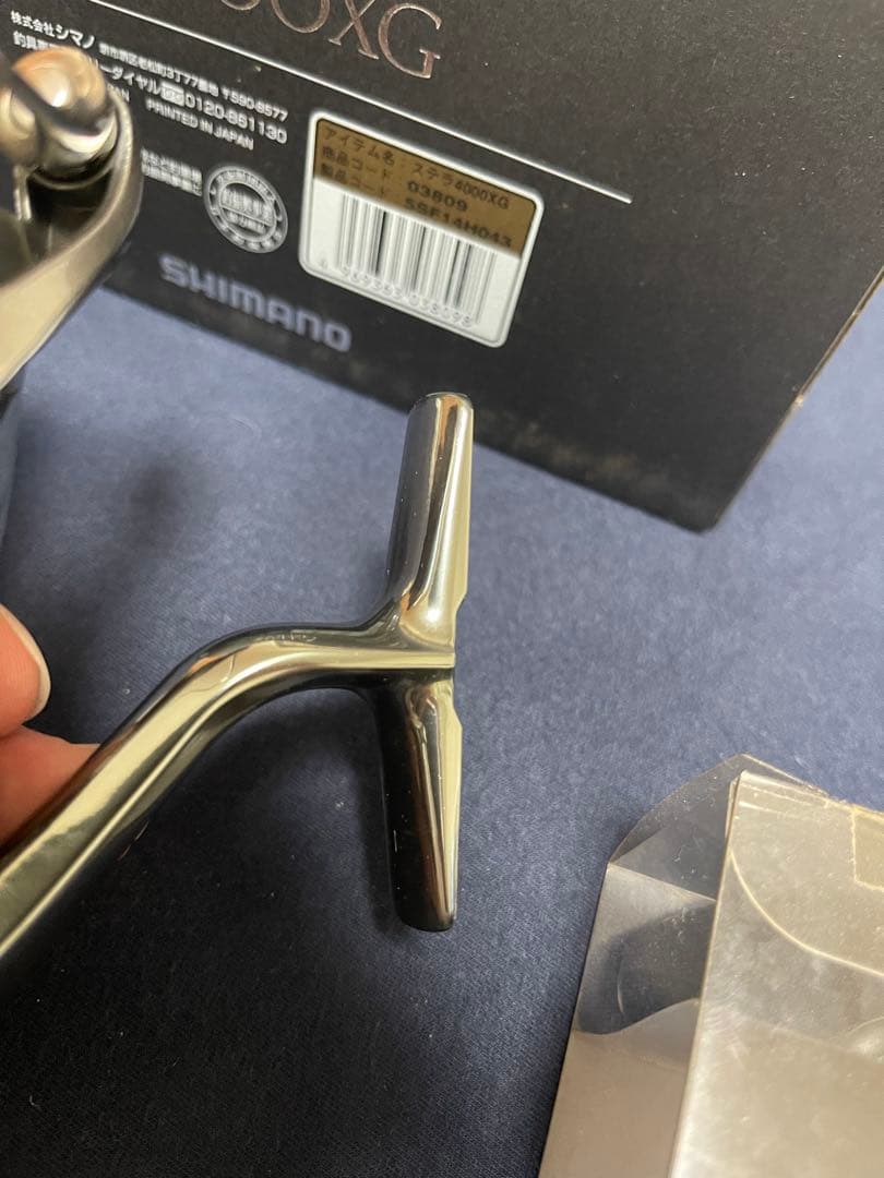 SHIMANO 18STELLA 4000XG LIVREカスタムノブ