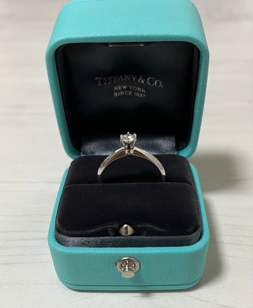 婚約指輪 Tiffany&Co. ティファニー エンゲージリング　セッティング