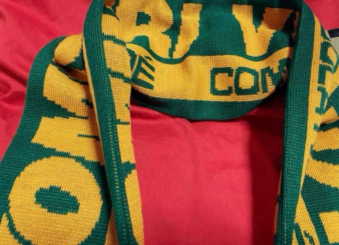 未使用】90s ヴェルディ川崎Jリーグフリンジ美品マフラー未開封Ꭲシャツ訳あり※