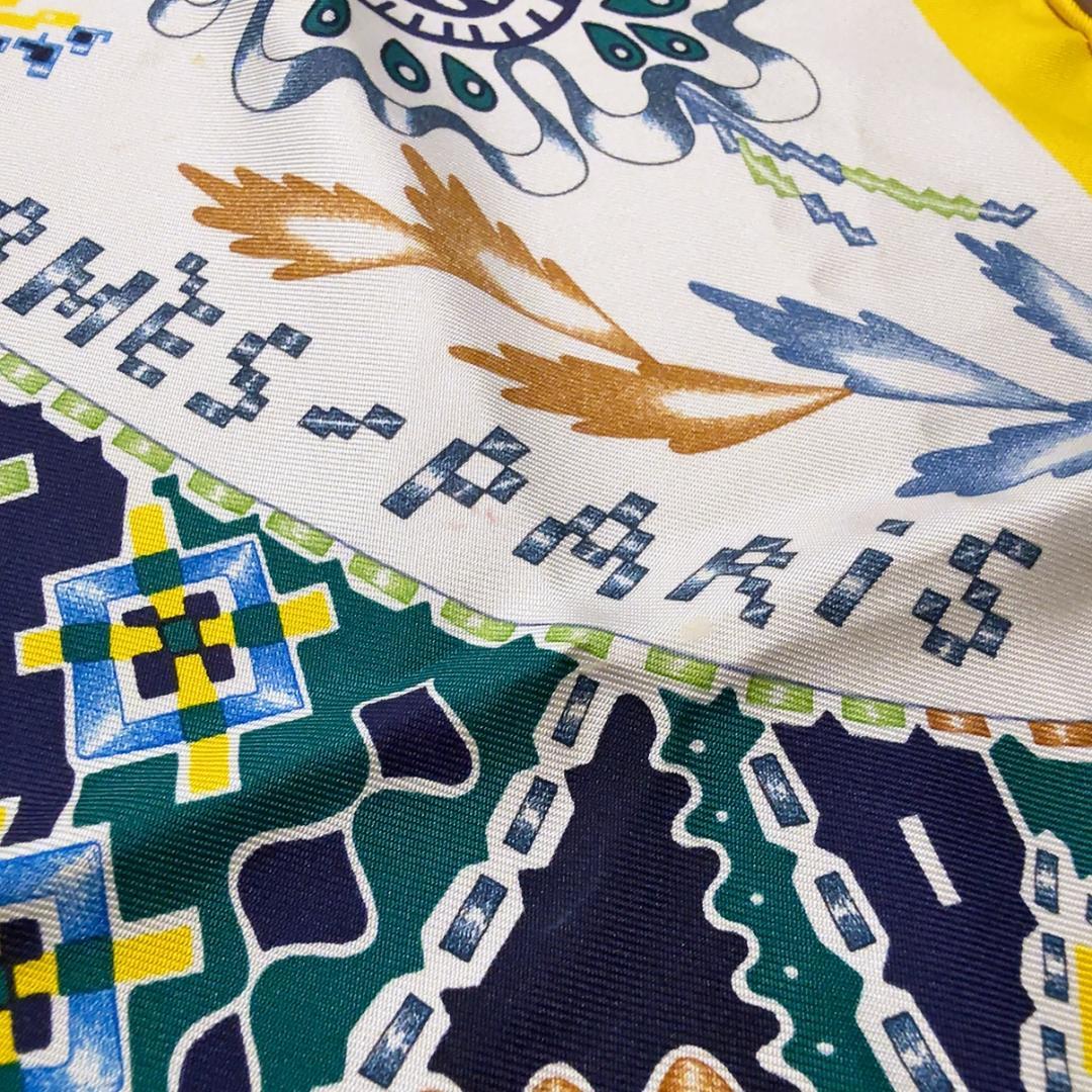 ◇エルメス◇カレ45/ガヴロッシュ/オデュッセウスを待ちながら/タグ付き