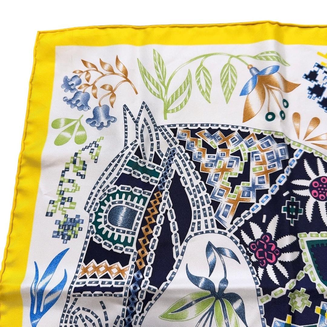 ◇エルメス◇カレ45/ガヴロッシュ/オデュッセウスを待ちながら/タグ付き