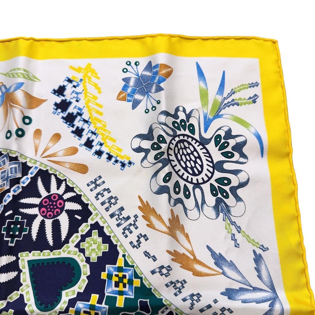 ◇エルメス◇カレ45/ガヴロッシュ/オデュッセウスを待ちながら/タグ付き