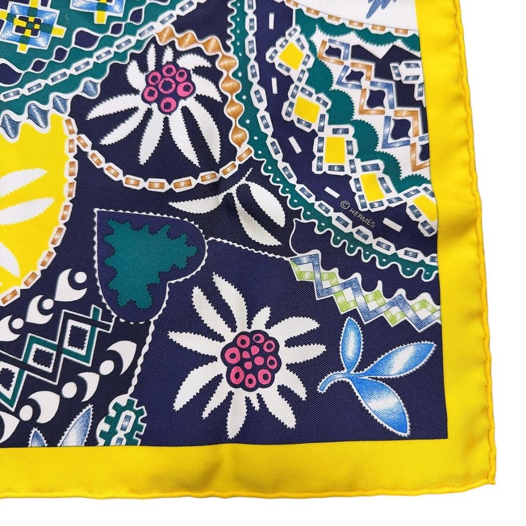 ◇エルメス◇カレ45/ガヴロッシュ/オデュッセウスを待ちながら/タグ付き