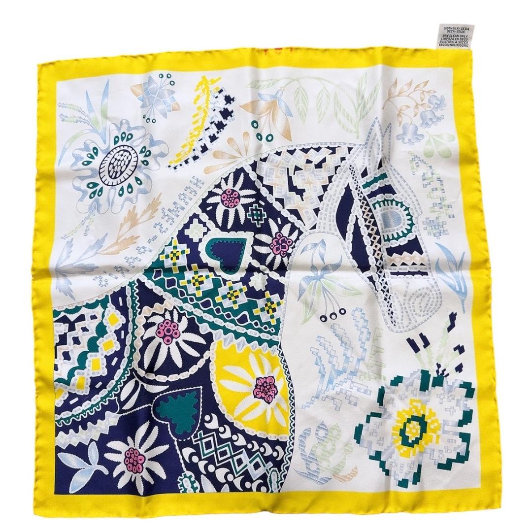 ◇エルメス◇カレ45/ガヴロッシュ/オデュッセウスを待ちながら/タグ付き