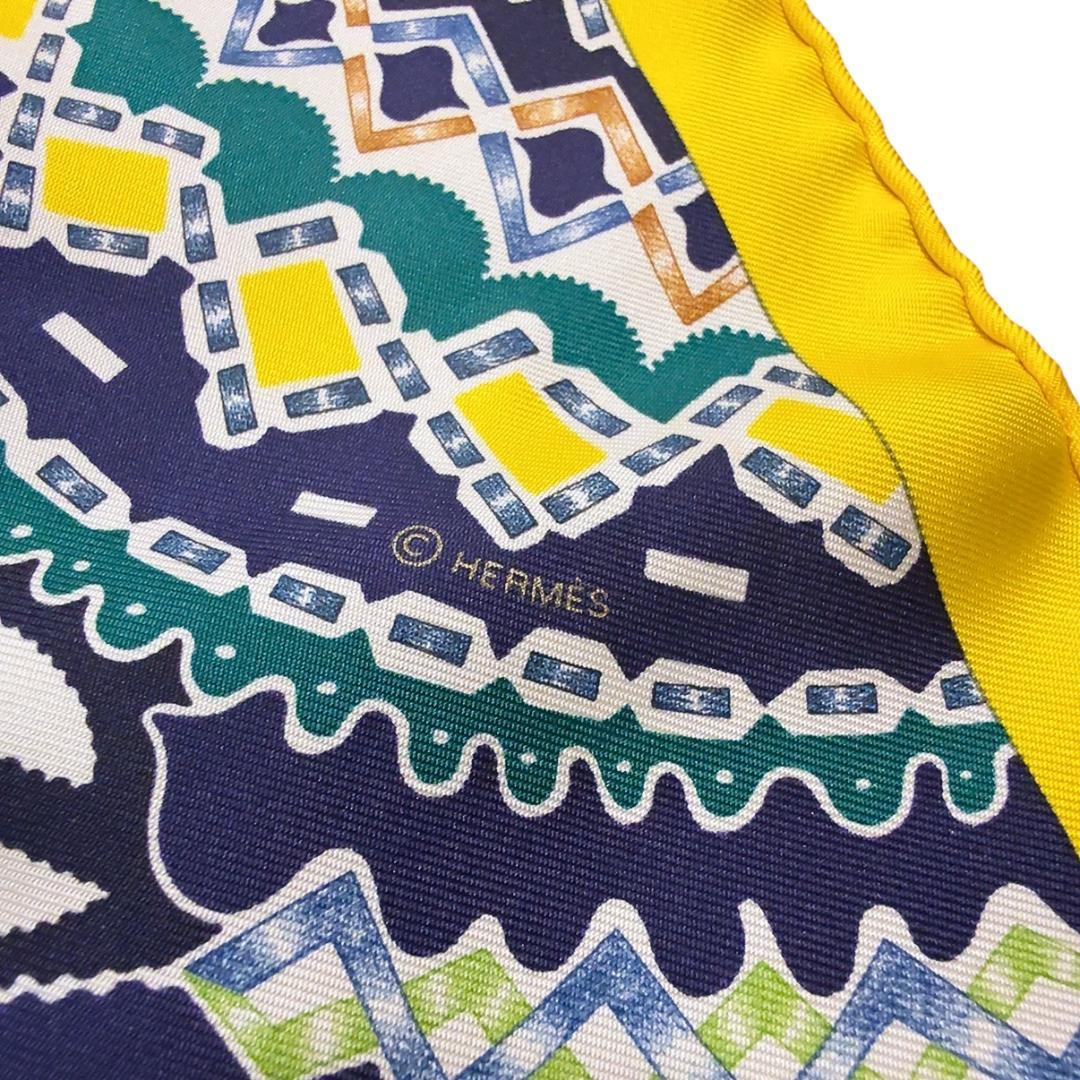 ◇エルメス◇カレ45/ガヴロッシュ/オデュッセウスを待ちながら/タグ付き