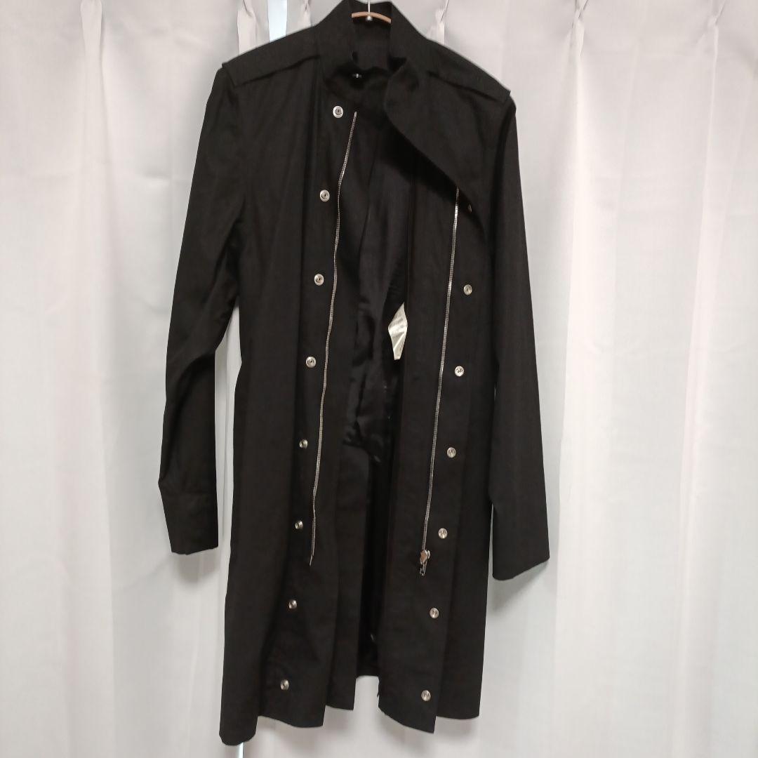 Rick Owens ブラック トレンチコート