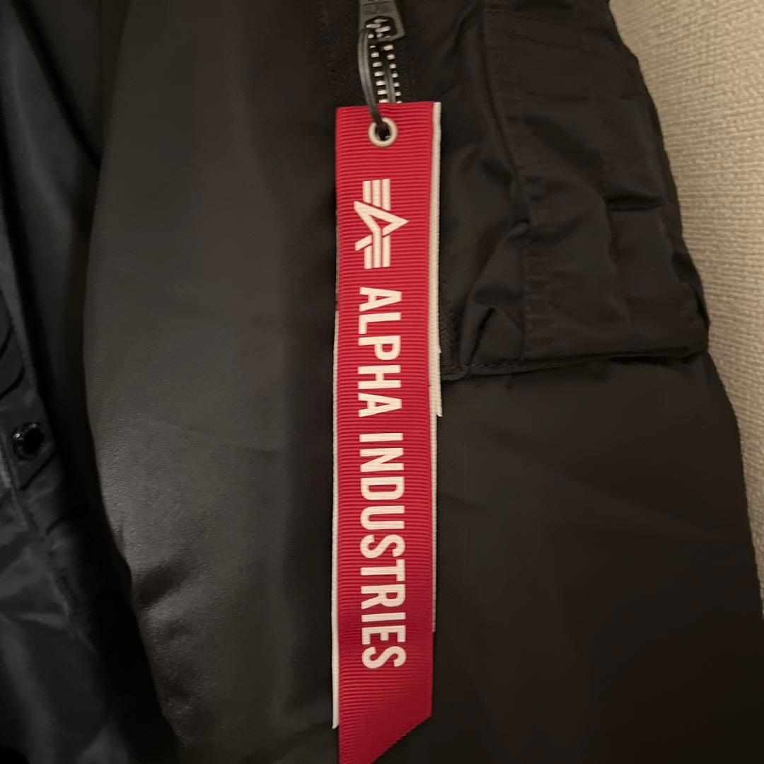 Wtaps x ALPHA INDUSTRIES WTAPS ブラックジャケット