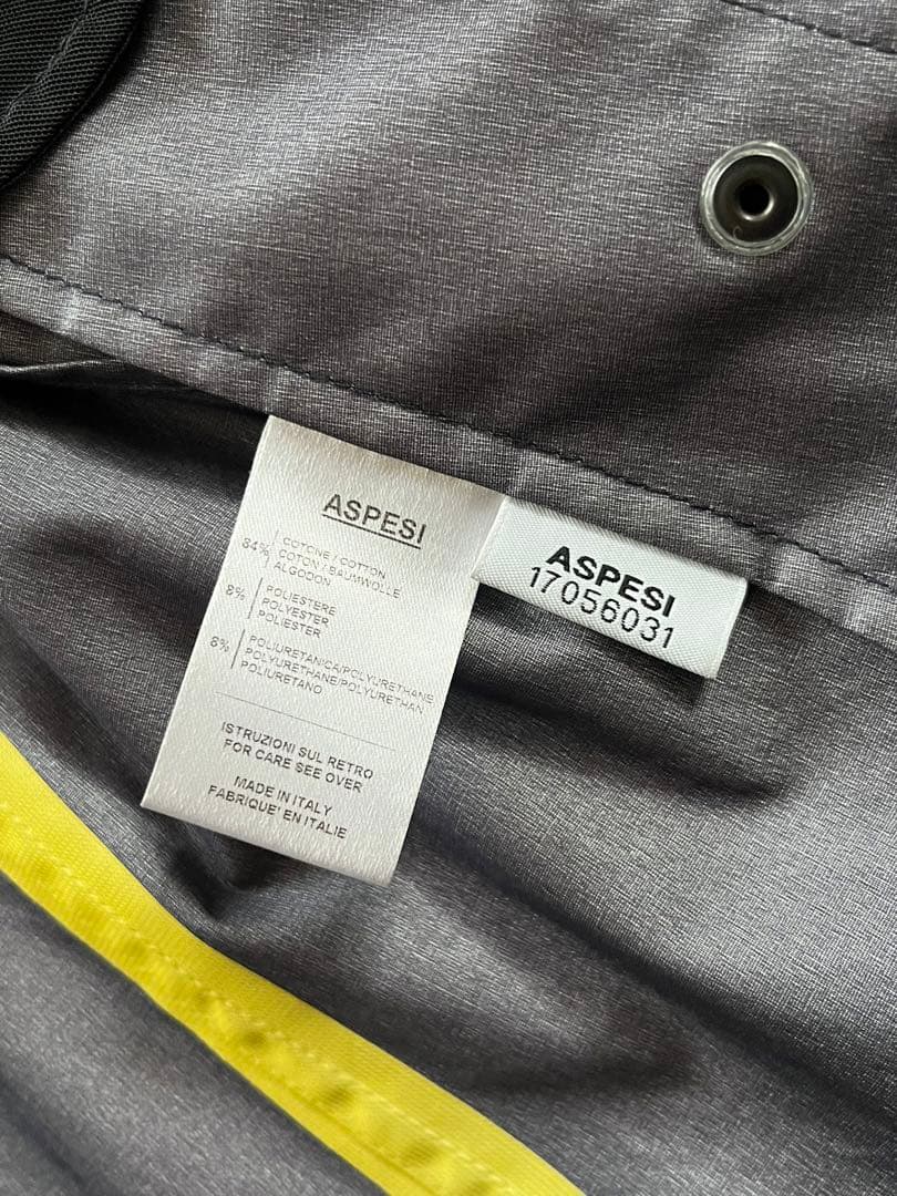 【美品】Aspesi アスペジ トレンチコート ダブル バーバリー　ビンテージ