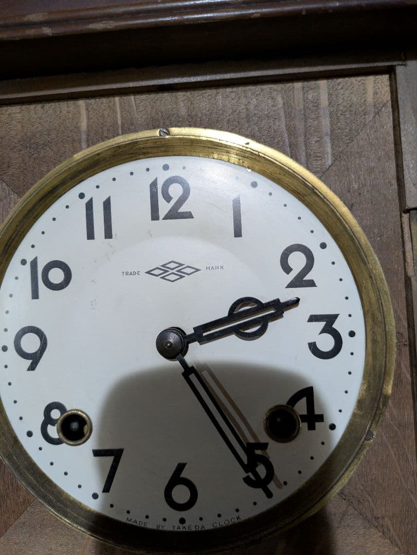 木製振り子掛時計(アンティーク)