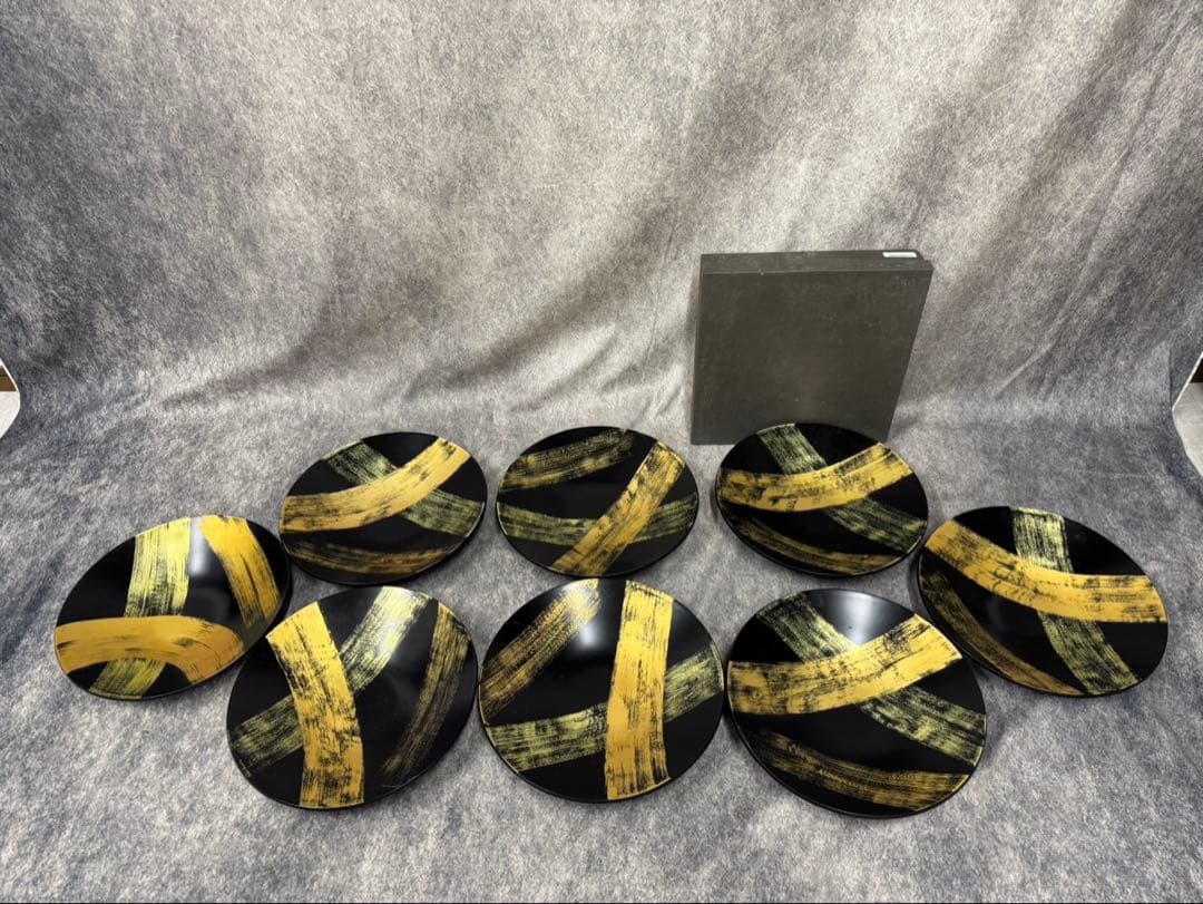 山田平安堂　漆器　サラダボウル　飛龍　大皿