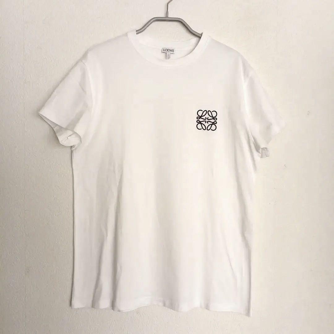 【正規品】LOEWE アナグラム 刺繍　Tシャツ XSサイズ　ホワイト