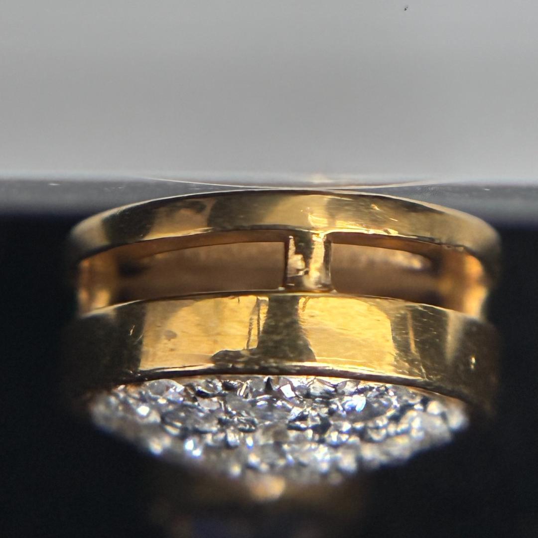 K18 サファイア ダイヤモンド ペンダント