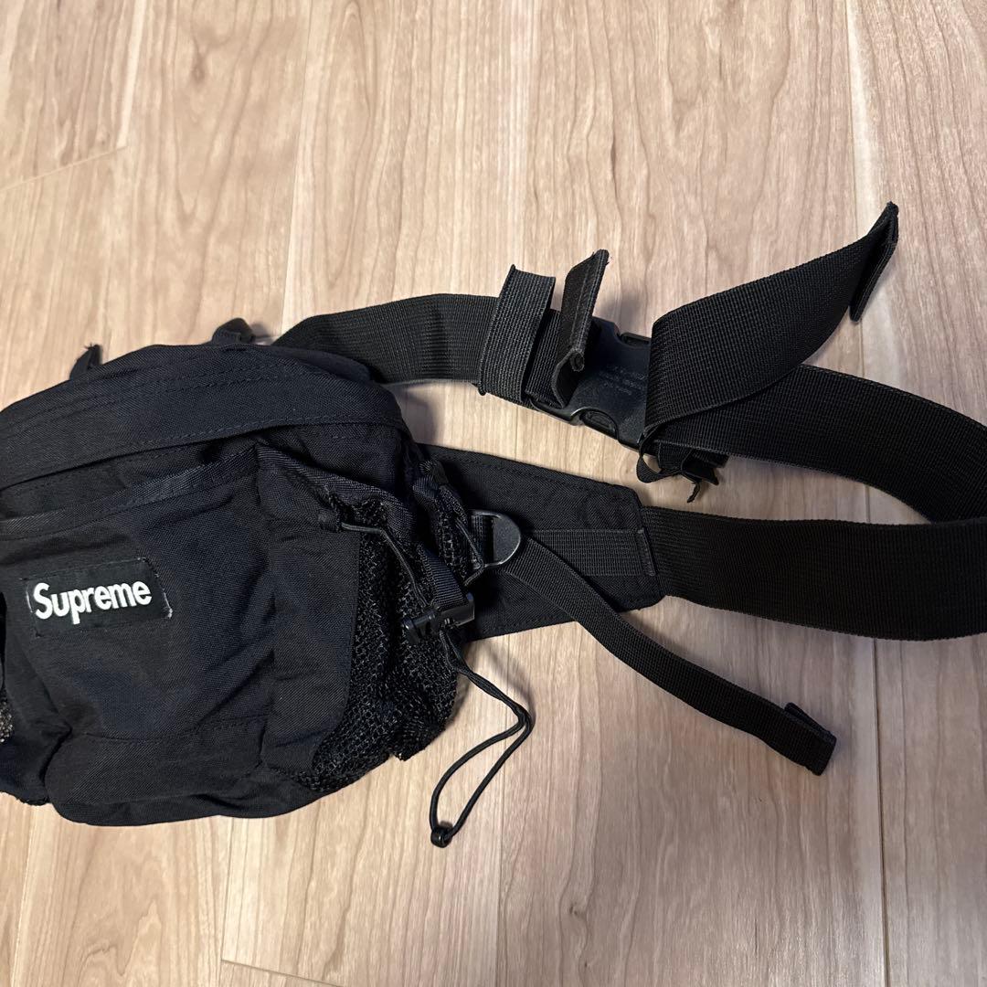 Supreme ブラック　ウエストポーチ　2010SS