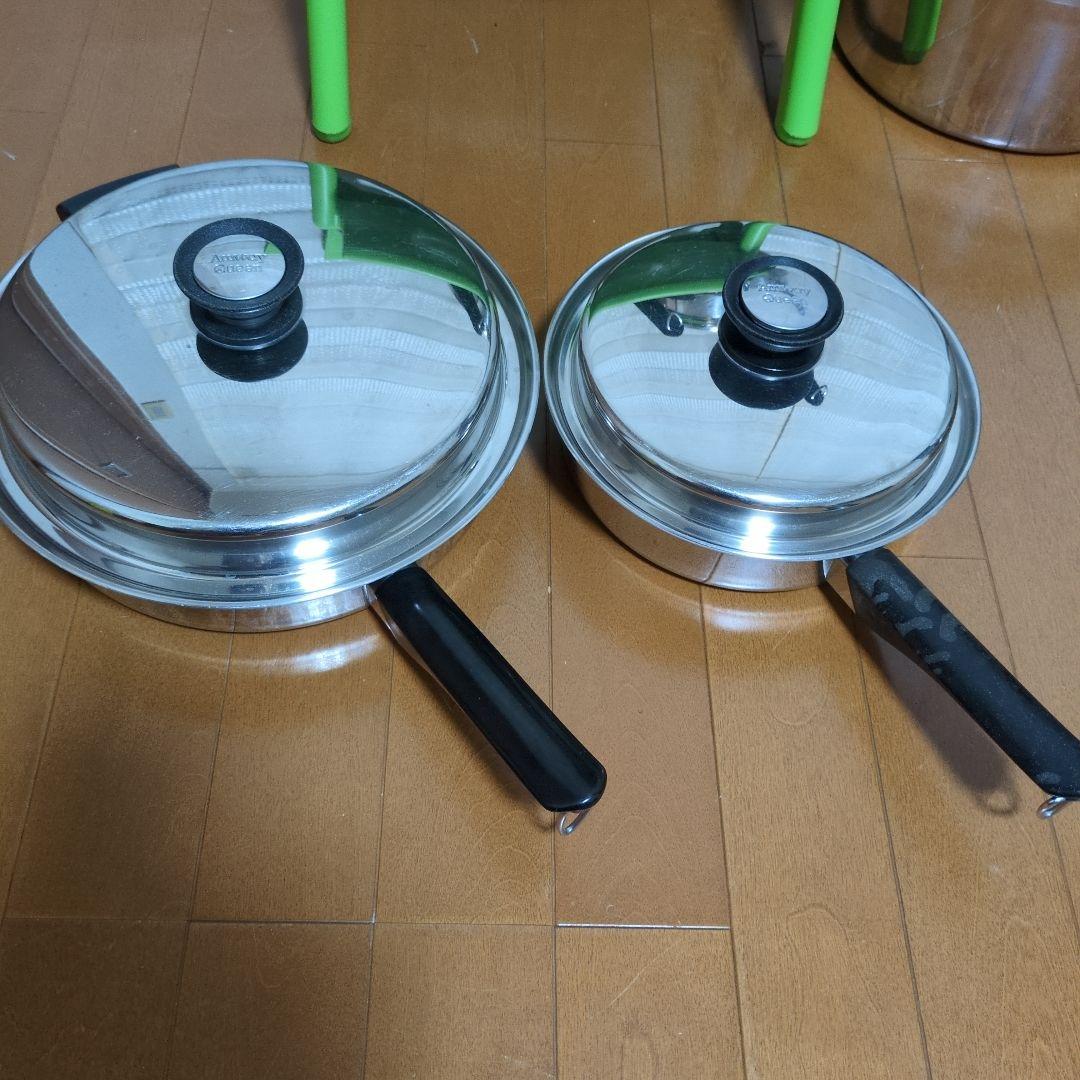 Amway　アムウェイ　クイーンクック　ソースパン　フライパン　セット
