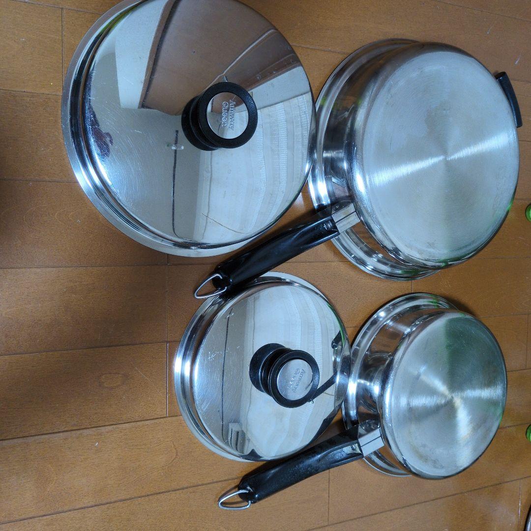 Amway　アムウェイ　クイーンクック　ソースパン　フライパン　セット
