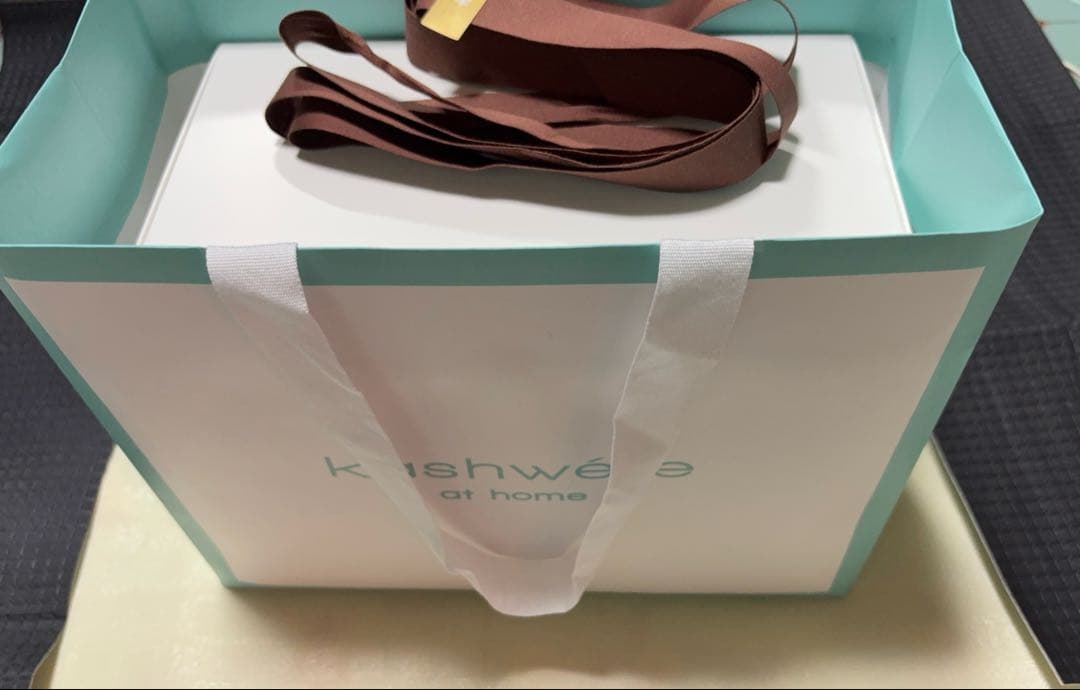 [新品未使用]カシウェア　ブランケット　グレー　ハーフ