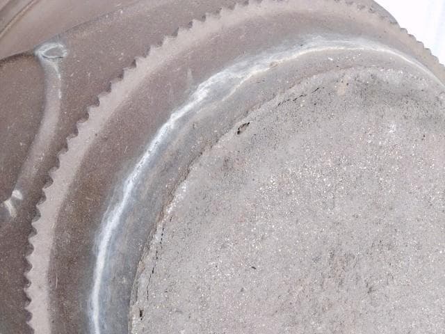 巨大水鉢　91x39cm　上縁4.5底径38cm　35kgぐらい　簡易ビオトープ