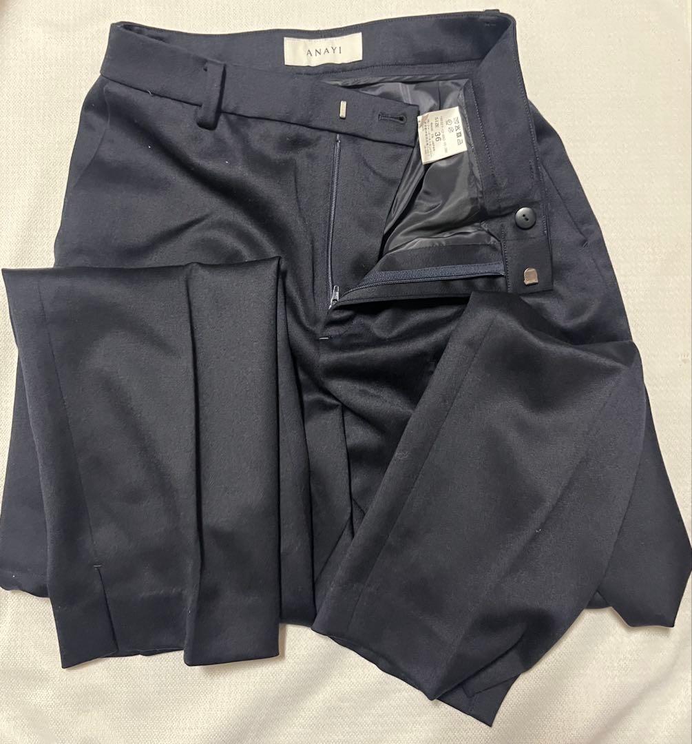【未使用】2023年　アナイ　セットアップ　スーツ　ジャケット　パンツ