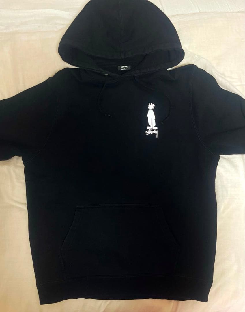 Stussy パーカー シャドーマン 人気 バックプリント