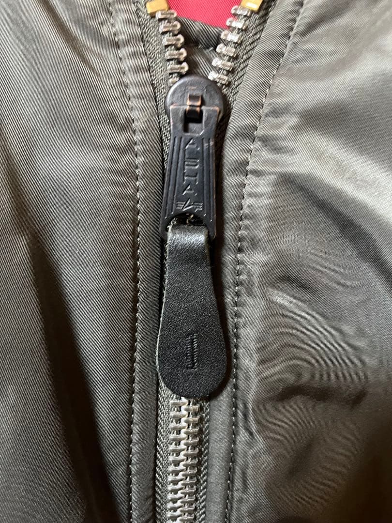 年明けセール カーキ alpha ma1 ma-1 90s