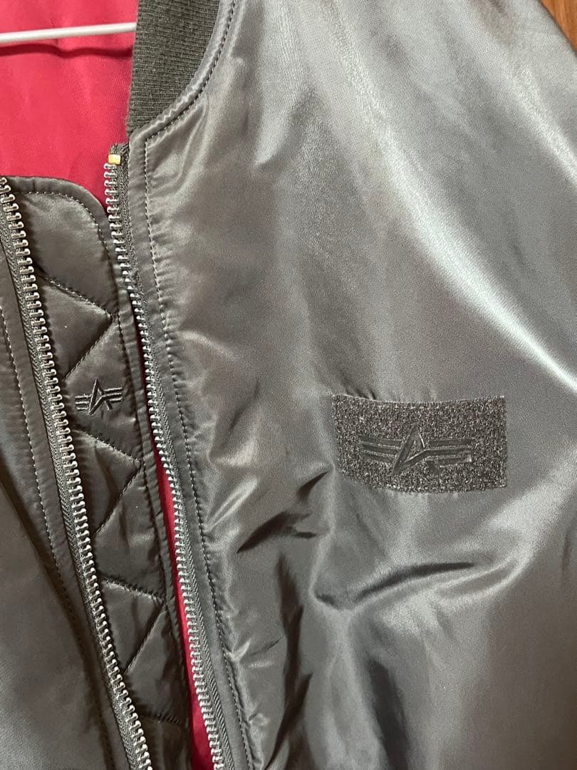 年明けセール カーキ alpha ma1 ma-1 90s